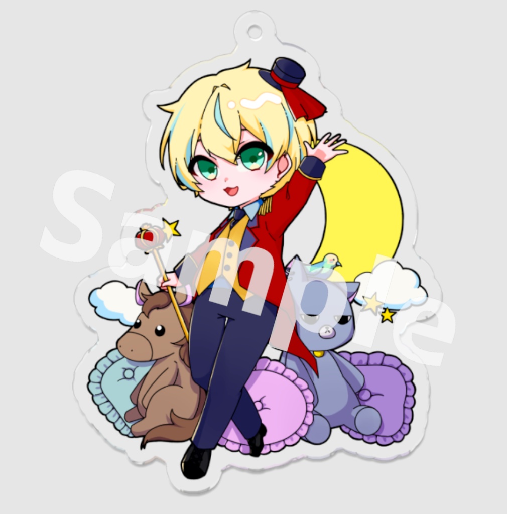 さたねアクリルキーホルダー　A Ver.