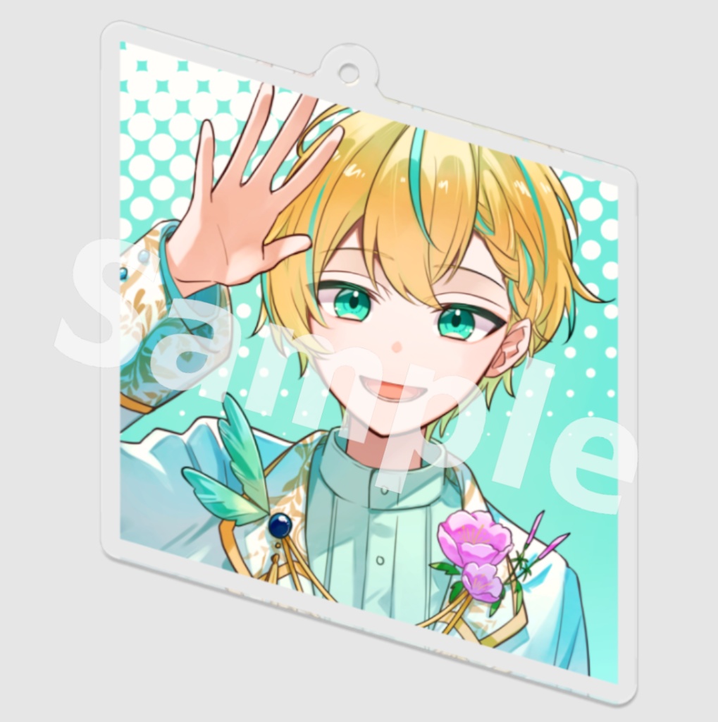 さたねアクリルキーホルダー　B Ver.