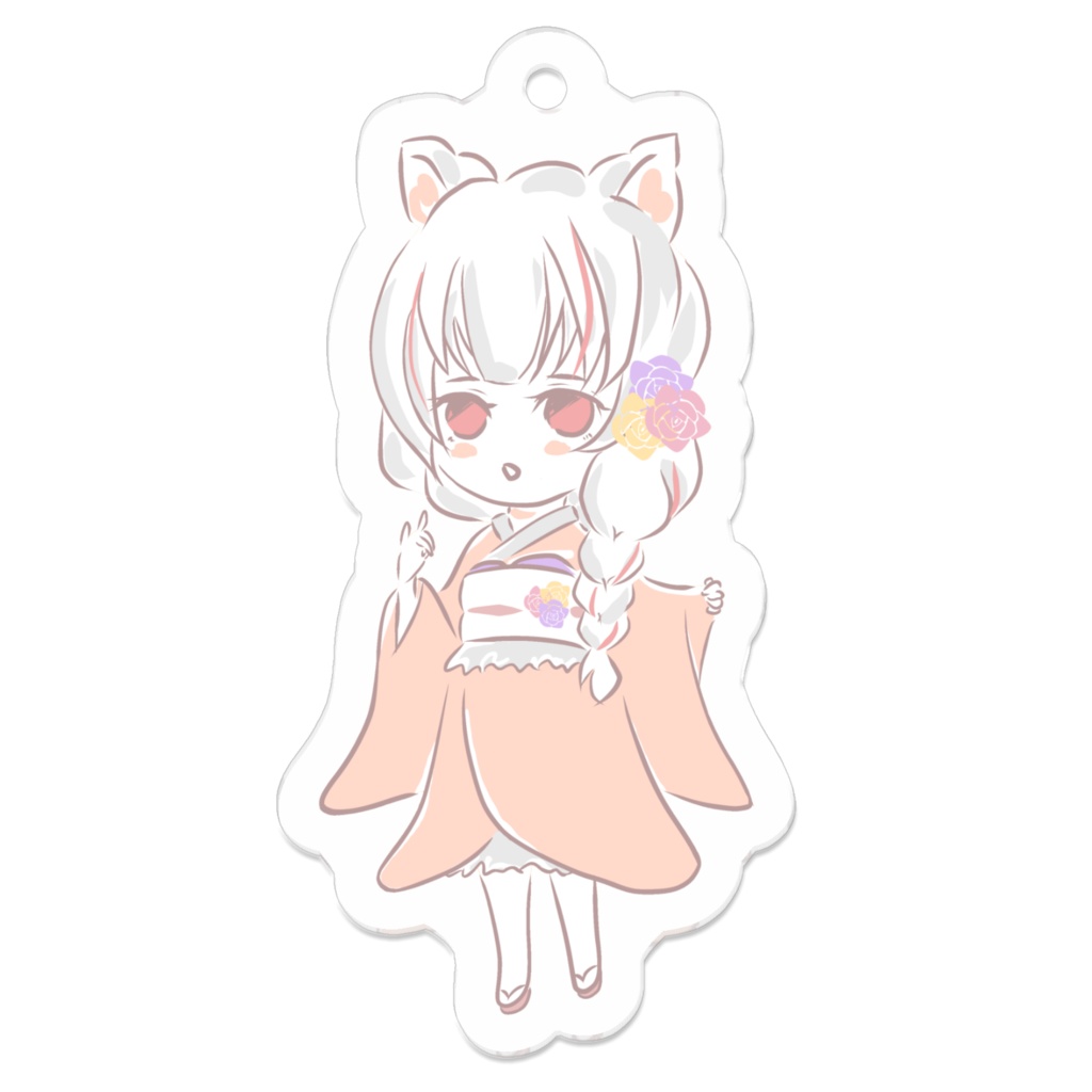 パステルはなさんキーホルダー