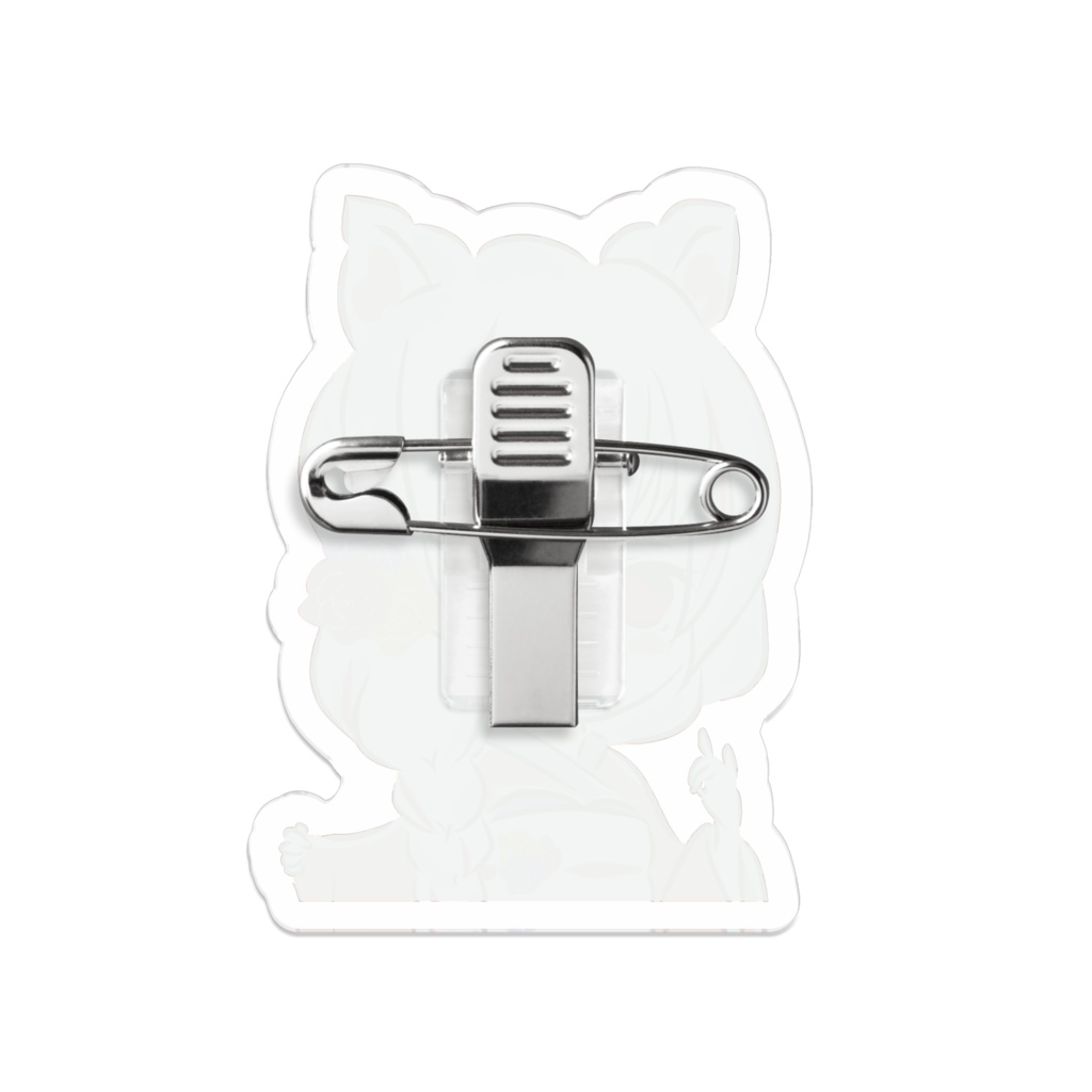 パステルはなさんアクリルバッジ