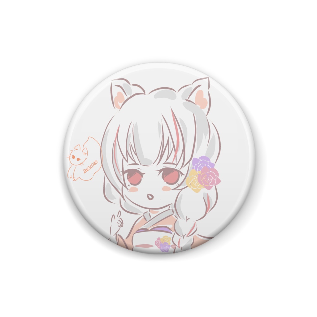 パステルはなさん缶バッジ《20230720》