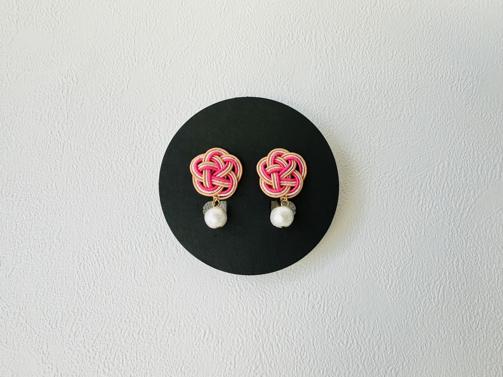 水引イヤリング