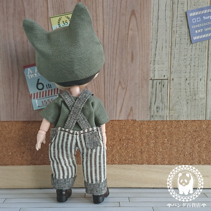 【オビツ11サイズ】 にゃんこニット帽