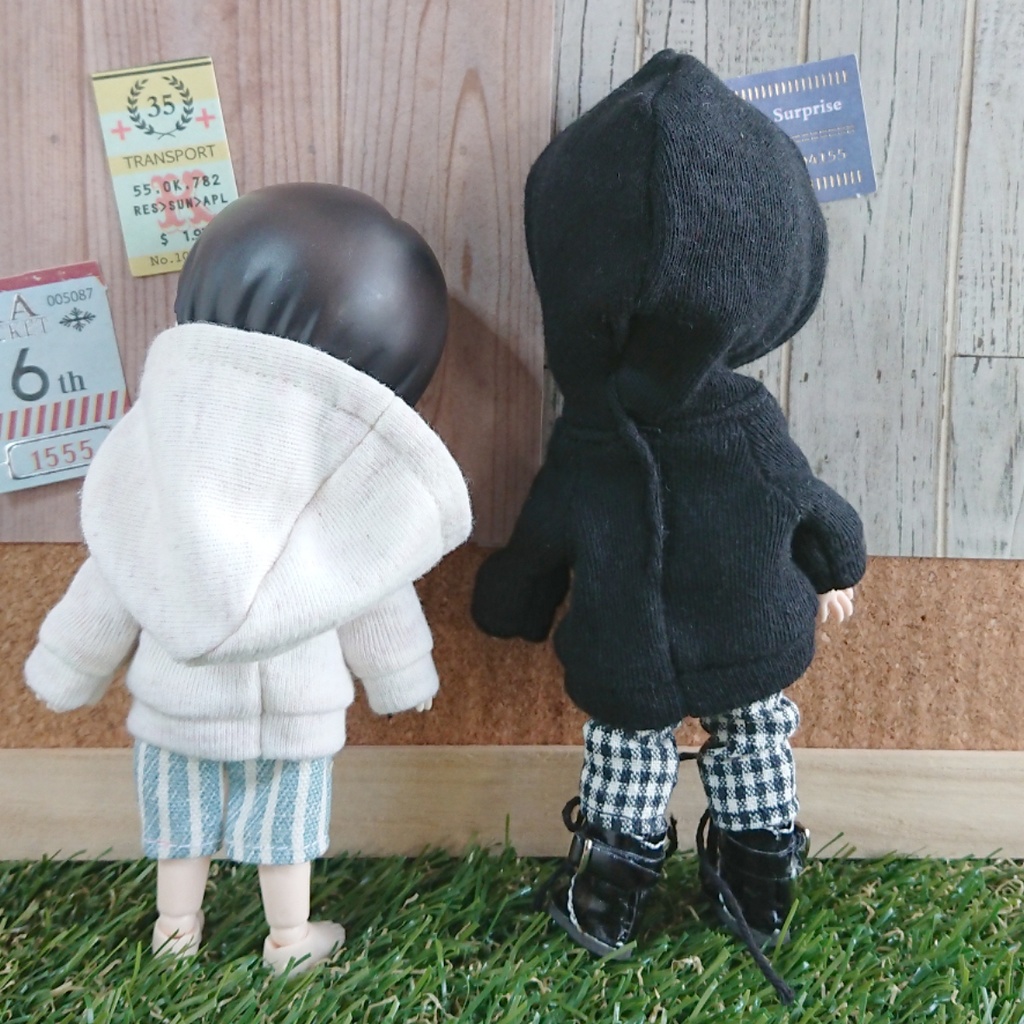 【オビツ11サイズ】 ゆったりパーカー ☆新色☆