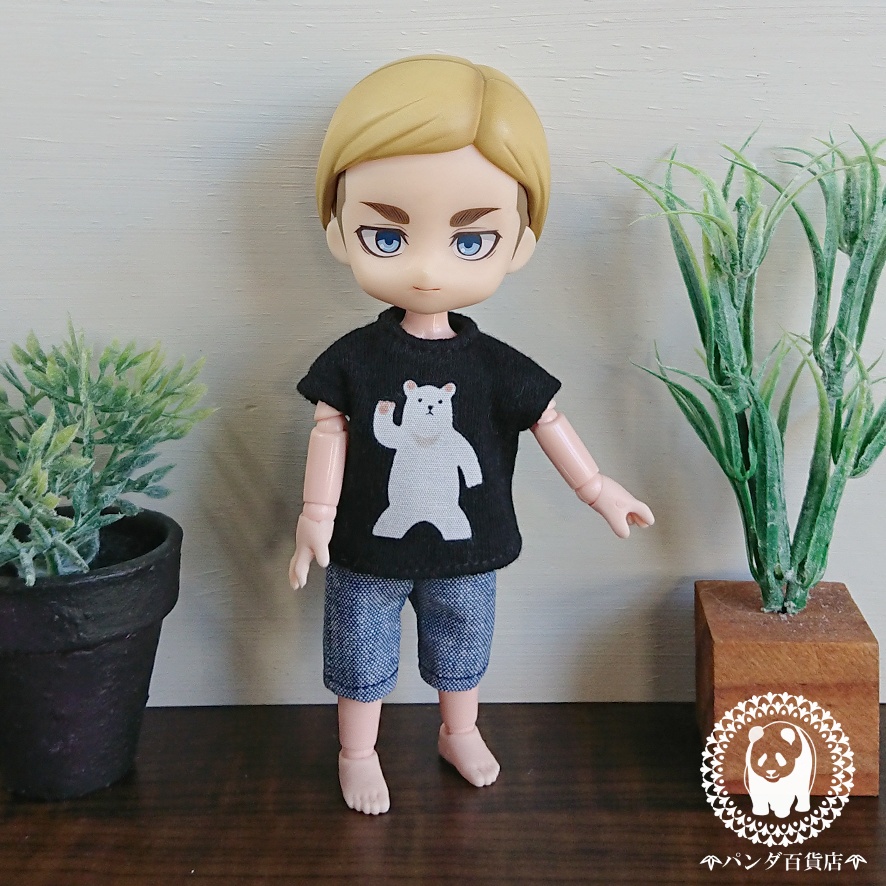 【オビツ11サイズ】 Tシャツ&ハーフパンツ 2点セット