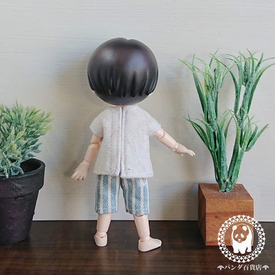 【オビツ11サイズ】 Tシャツ&ハーフパンツ 2点セット