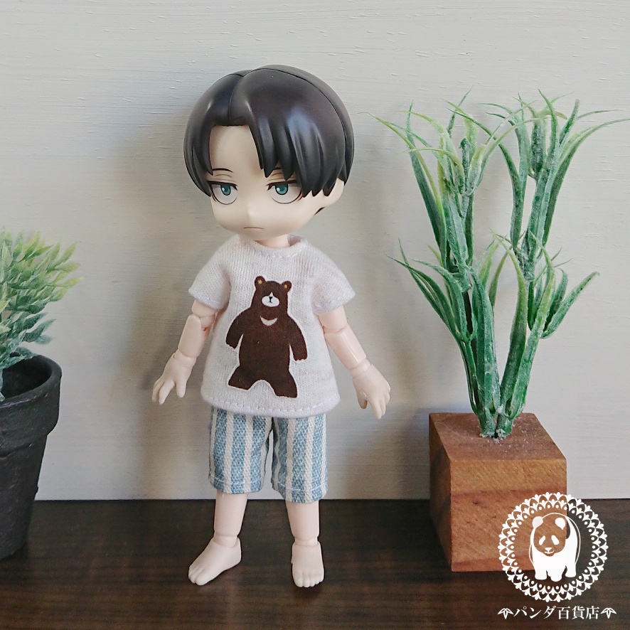 【オビツ11サイズ】 Tシャツ&ハーフパンツ 2点セット