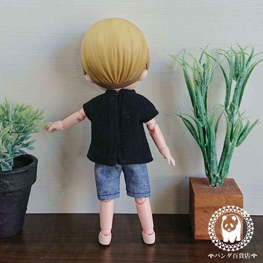 【オビツ11サイズ】 Tシャツ&ハーフパンツ 2点セット