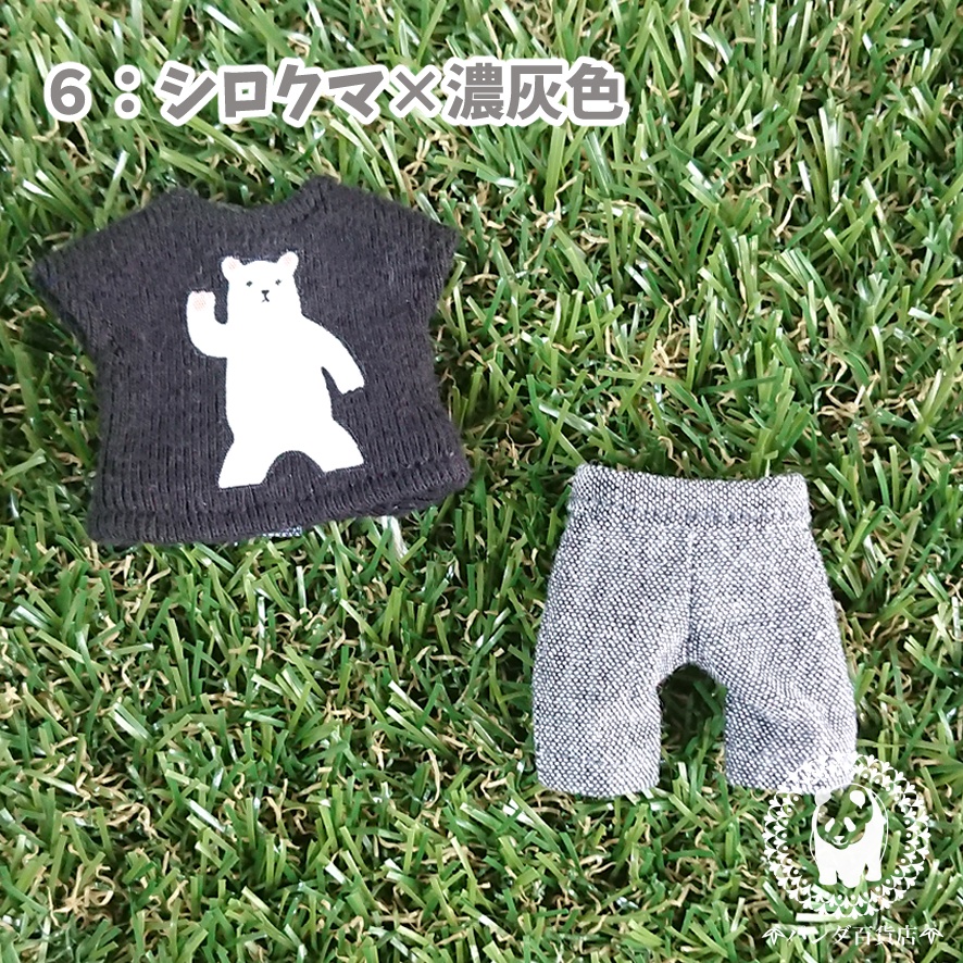 【オビツ11サイズ】 Tシャツ&ハーフパンツ 2点セット