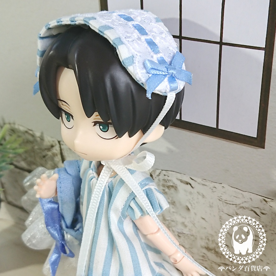 【オビツ11サイズ】 ワンピース&ヘッドドレス2点セット