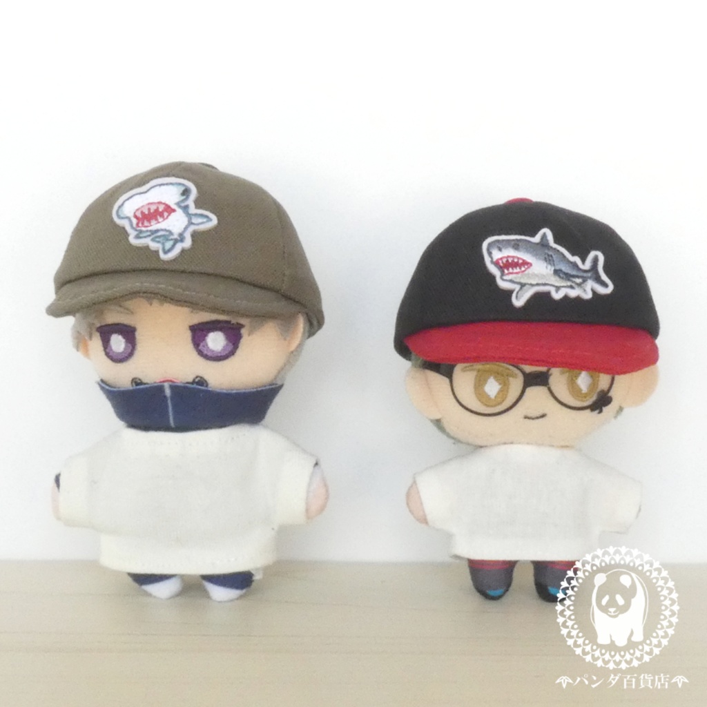 【10cm~12cmぬいぐるみ用】野球帽 (サメ類)