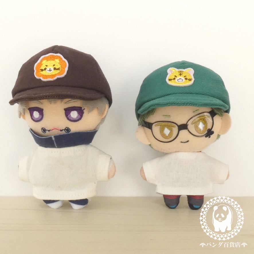 【10cm~12cmぬいぐるみ用】野球帽 (猛獣)