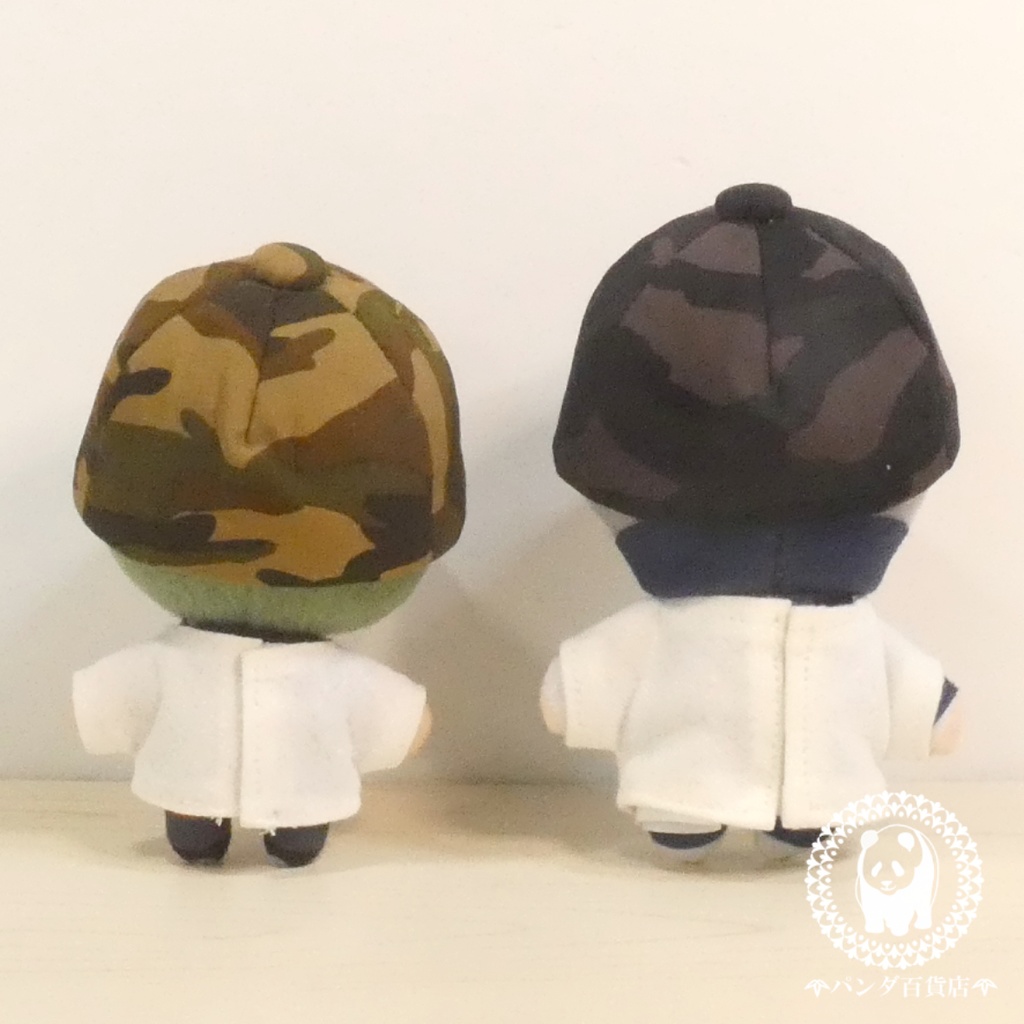 【10cm~12cmぬいぐるみ用】野球帽 (迷彩柄)