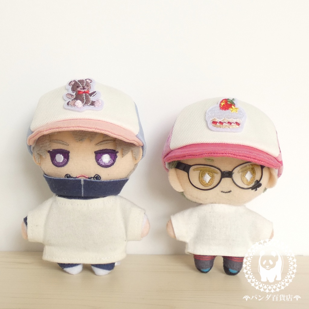 【10cm~12cmぬいぐるみ用】野球帽 (ファンシー)