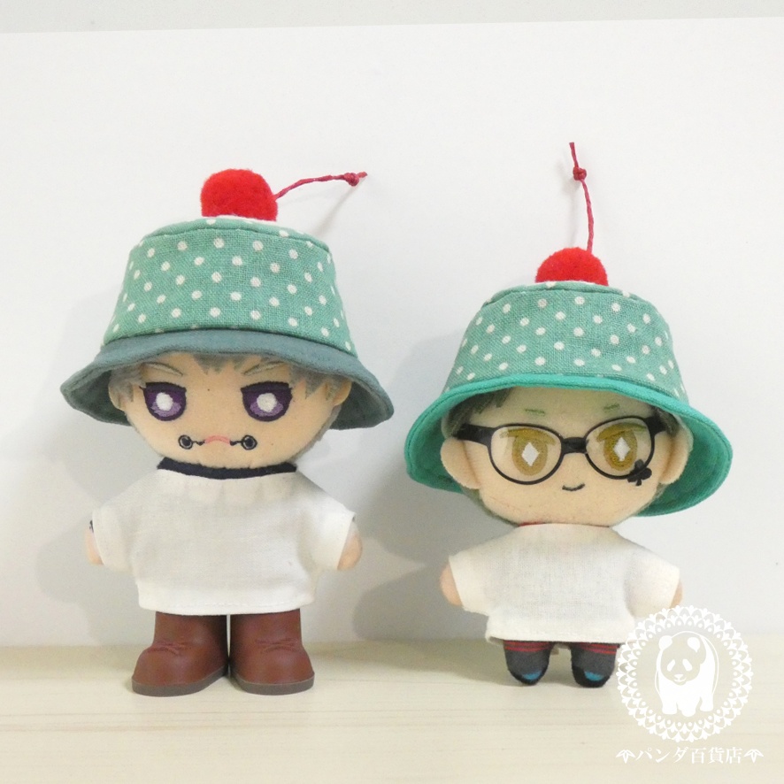 【10cm~12cmぬいぐるみ用】クリームソーダ帽