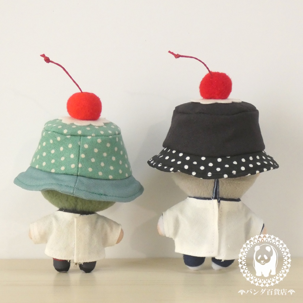 【10cm~12cmぬいぐるみ用】コーヒーゼリー帽