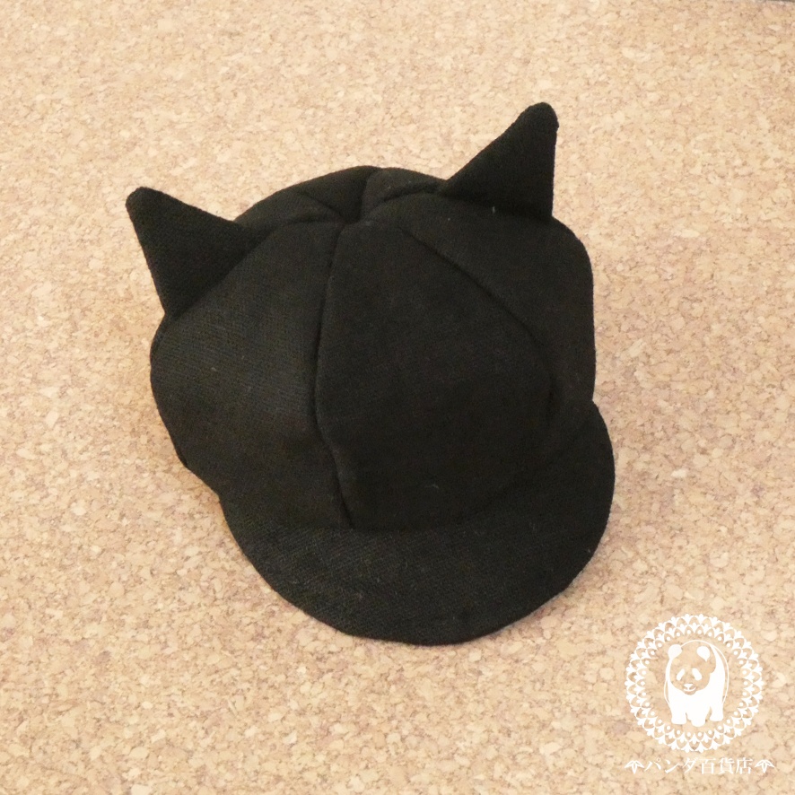 【10cm~12cmぬいぐるみ用】猫耳キャスケット帽