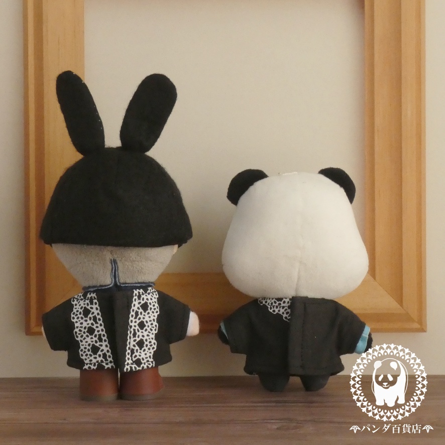 【12cmぬいぐるみ用】レース柄Tシャツ