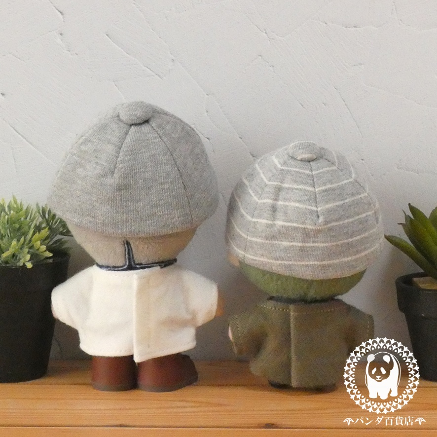 【10cm~12cmぬいぐるみ用】野球帽 (ニット地)