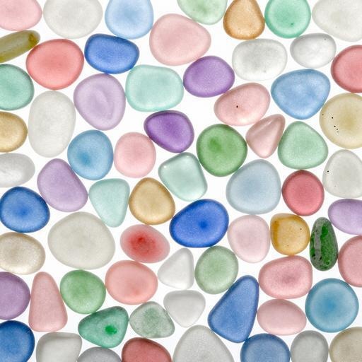 クリスタル、宝石、ストーン素材｜ブルー・ピンク・グリーンカラー｜crystal, gem, stone｜M0028
