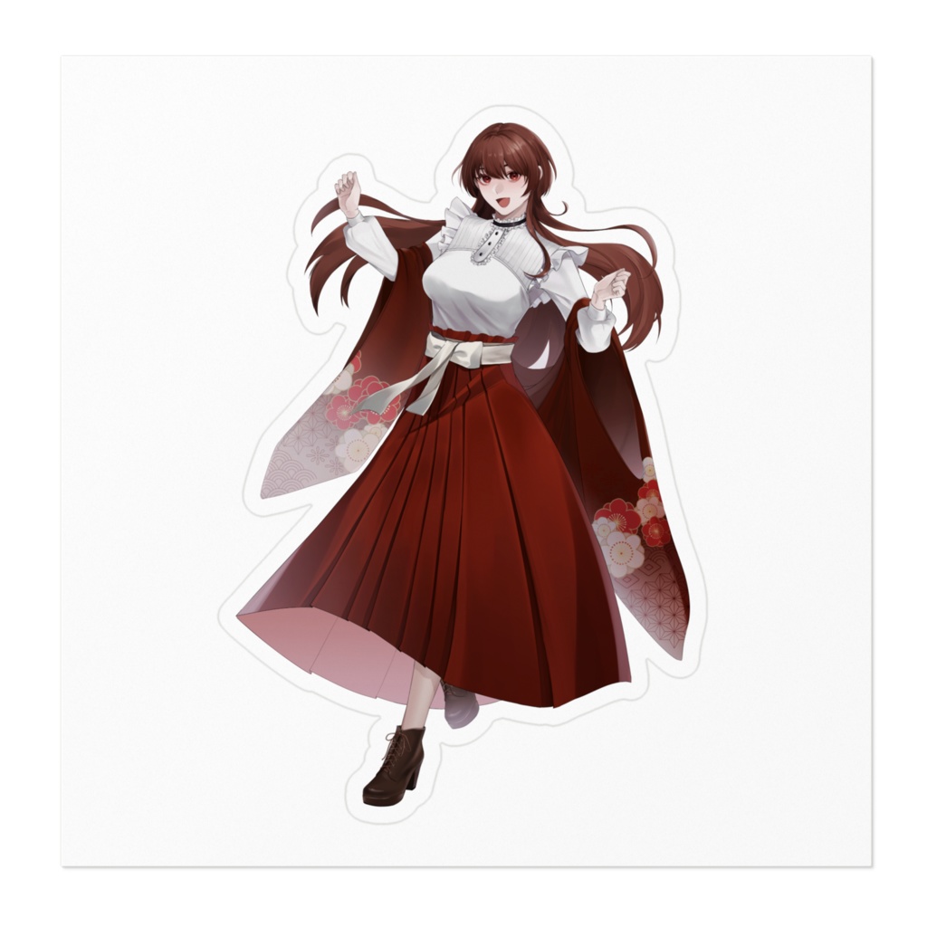 渡狸すみれキービジュ!ステッカー