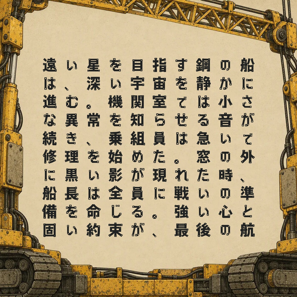 鋼仮名 KoKana【フォント】— メカ&インダストリアルスラブ|常用漢字2,136字