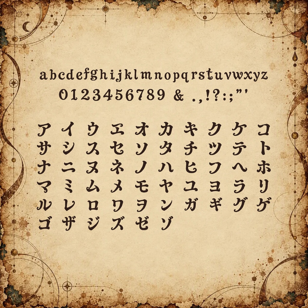 天啓 Tenkei【フォント】— 蛇行するバロック彫刻書体|常用漢字2,136字