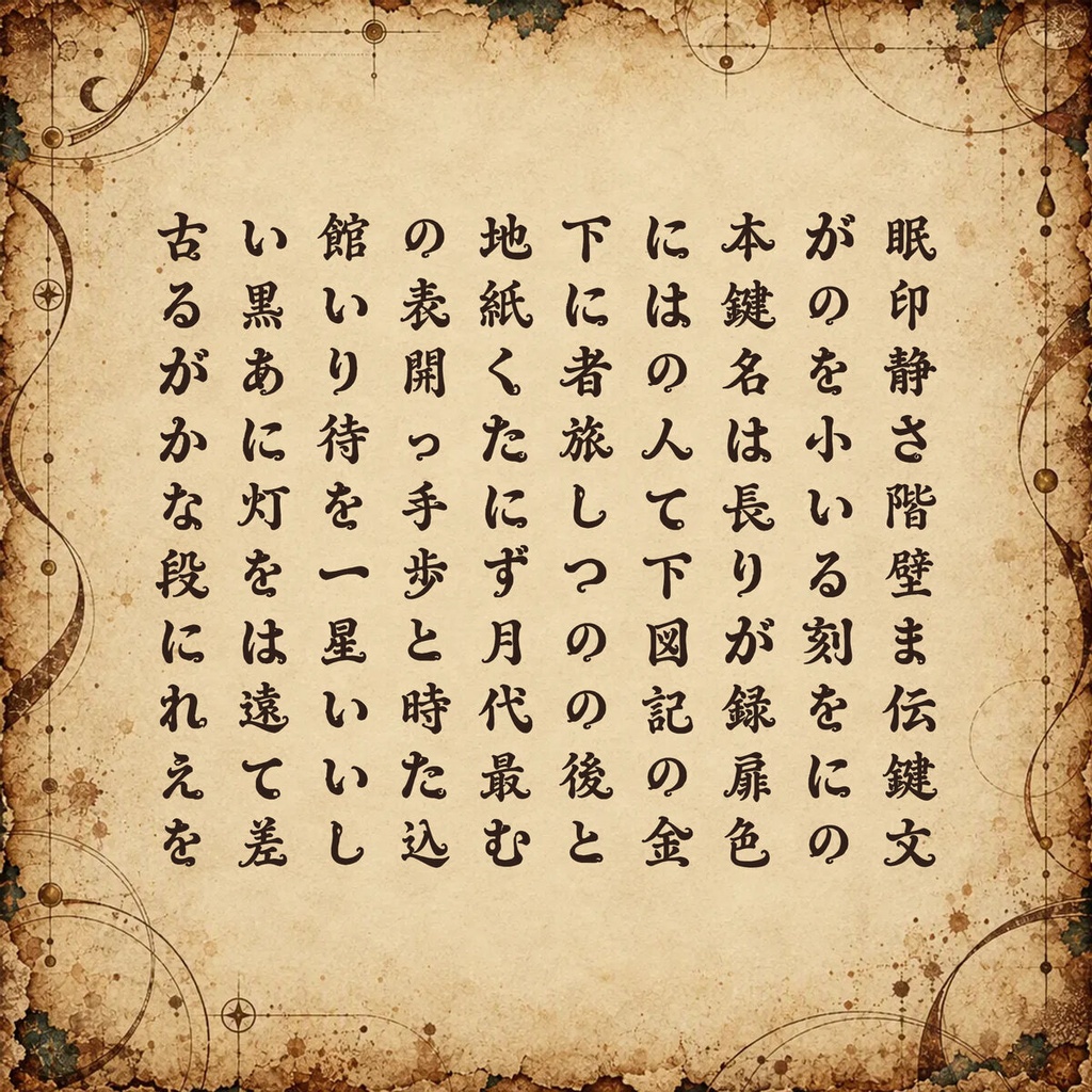 天啓 Tenkei【フォント】— 蛇行するバロック彫刻書体|常用漢字2,136字
