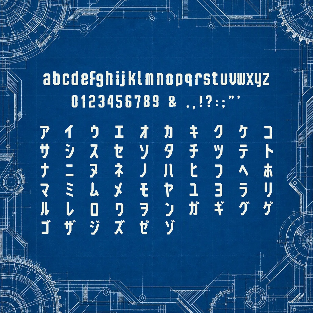 【無料・商用可】火花 Hibana Free【フォント】|かな・英数字362文字