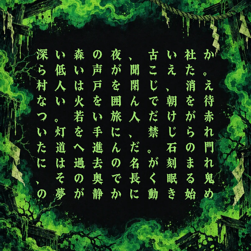 穢れ Kegare Standard【フォント】|かな・英数字301文字
