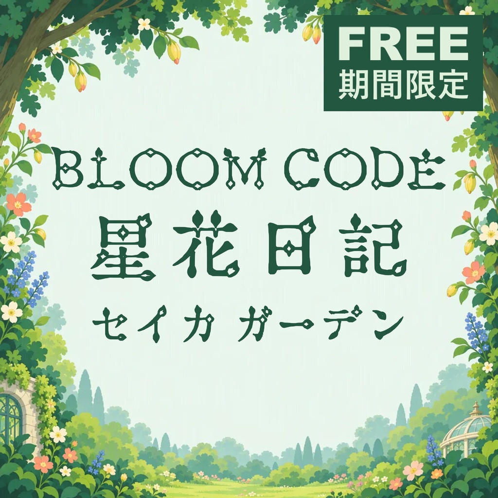 星花 Seika Standard【フォント】｜かな・英数字301文字