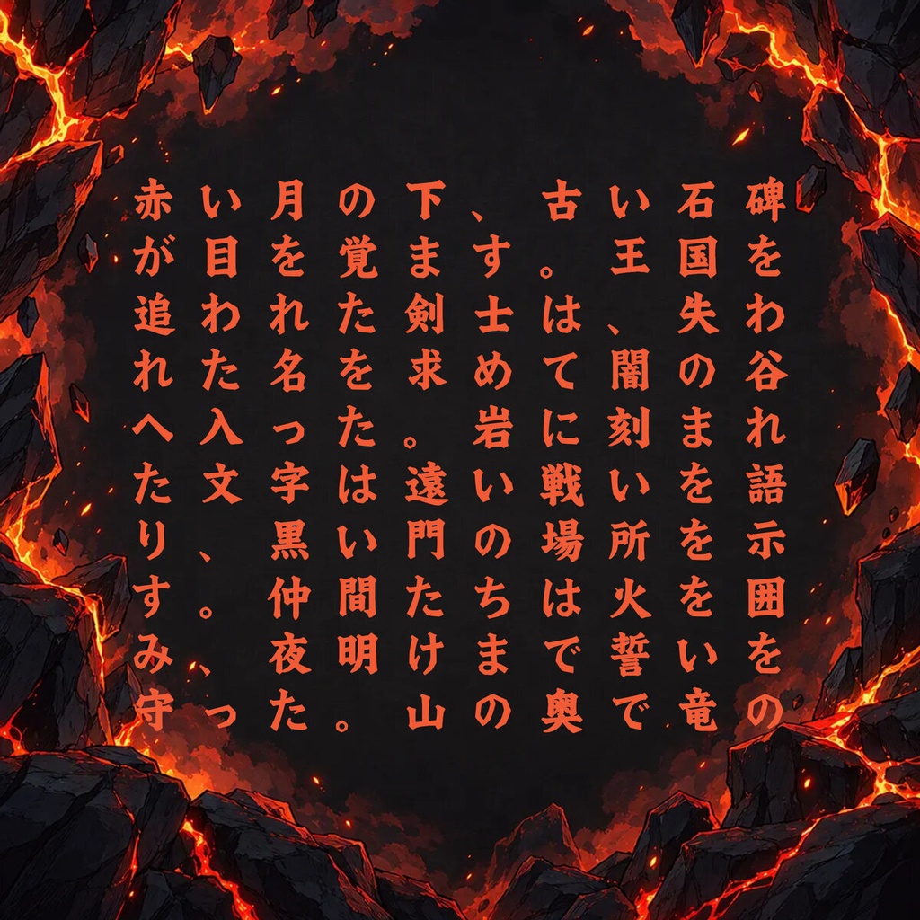 石碑 Sekihi Standard【フォント】|かな・英数字301文字