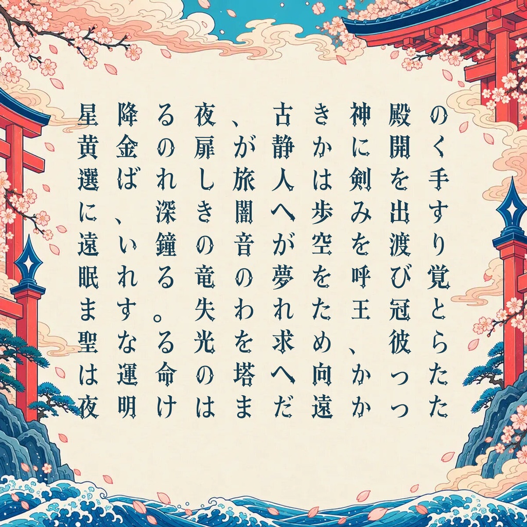 【無料・商用可】神殿 Shinden Free【フォント】|かな・英数字362文字