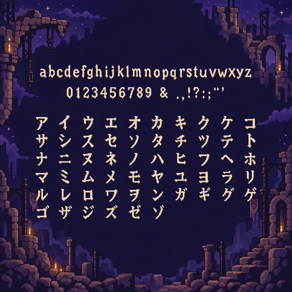 【無料・商用可】鉄骨 Tekkotsu Free【フォント】|かな・英数字362文字