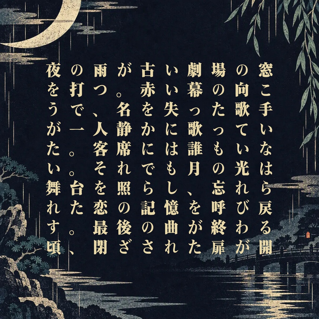 【無料・商用可】宵明朝 YoiMincho Free【フォント】|かな・英数字362文字