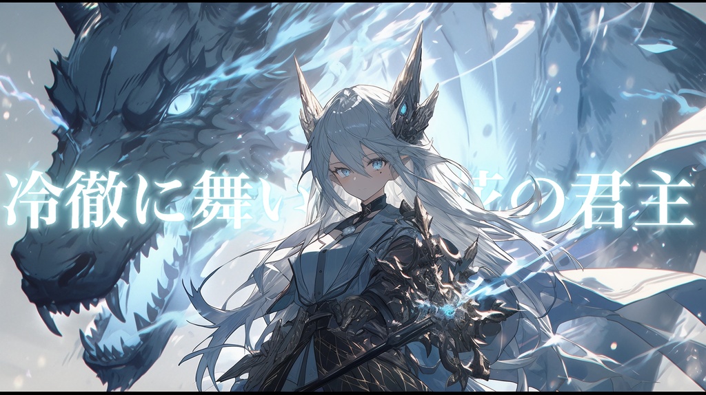 【フリーBGM】白銀を纏いし敵との戦闘曲「冷徹に舞いし霜花の君主」【戦闘・オーケストラ・壮大・かっこいい】