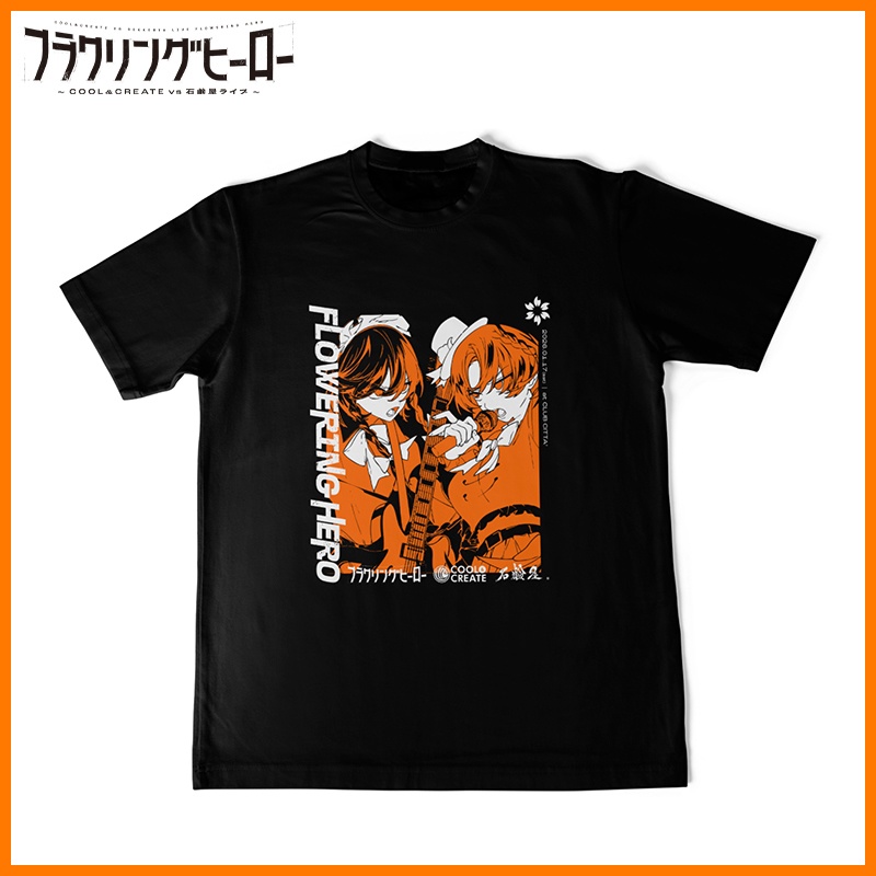 フラワリングヒーロー ライブTシャツ