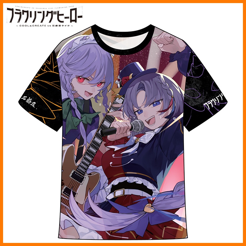 【受注生産】フラワリングヒーローフルグラTシャツ