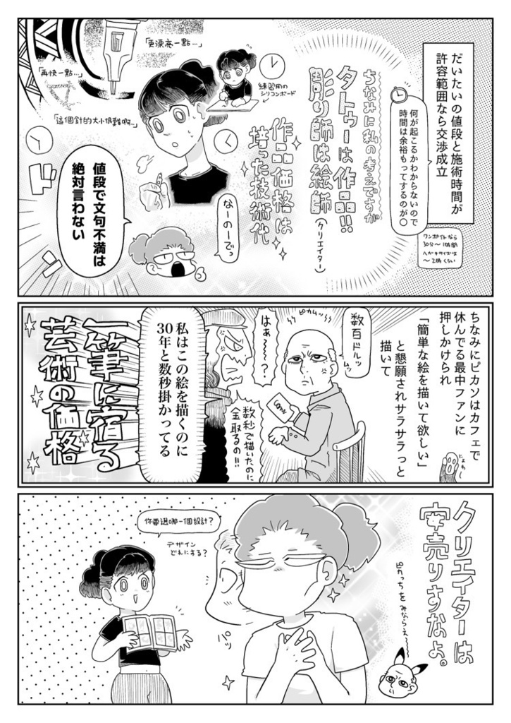 台湾で暇つぶしにタトゥー彫ったレポ
