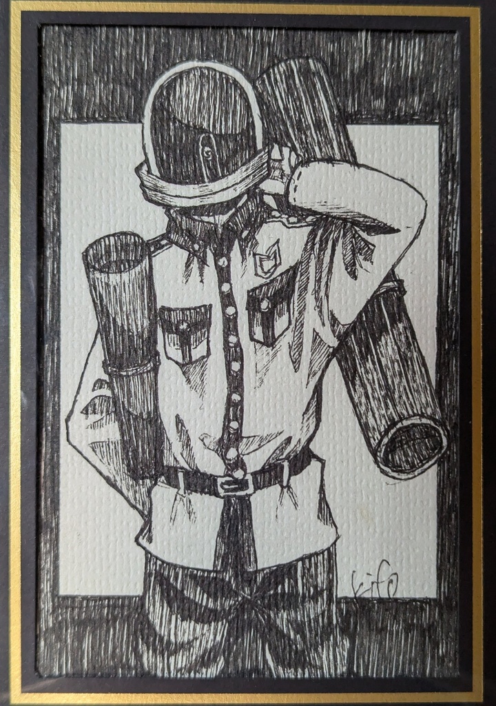 【個展】キフォ【原画ハガキ】