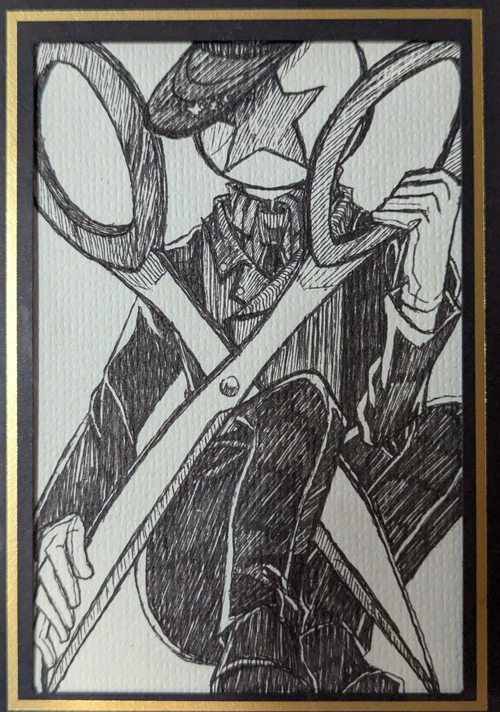 【個展】ディビッド=R=スター【原画ハガキ】