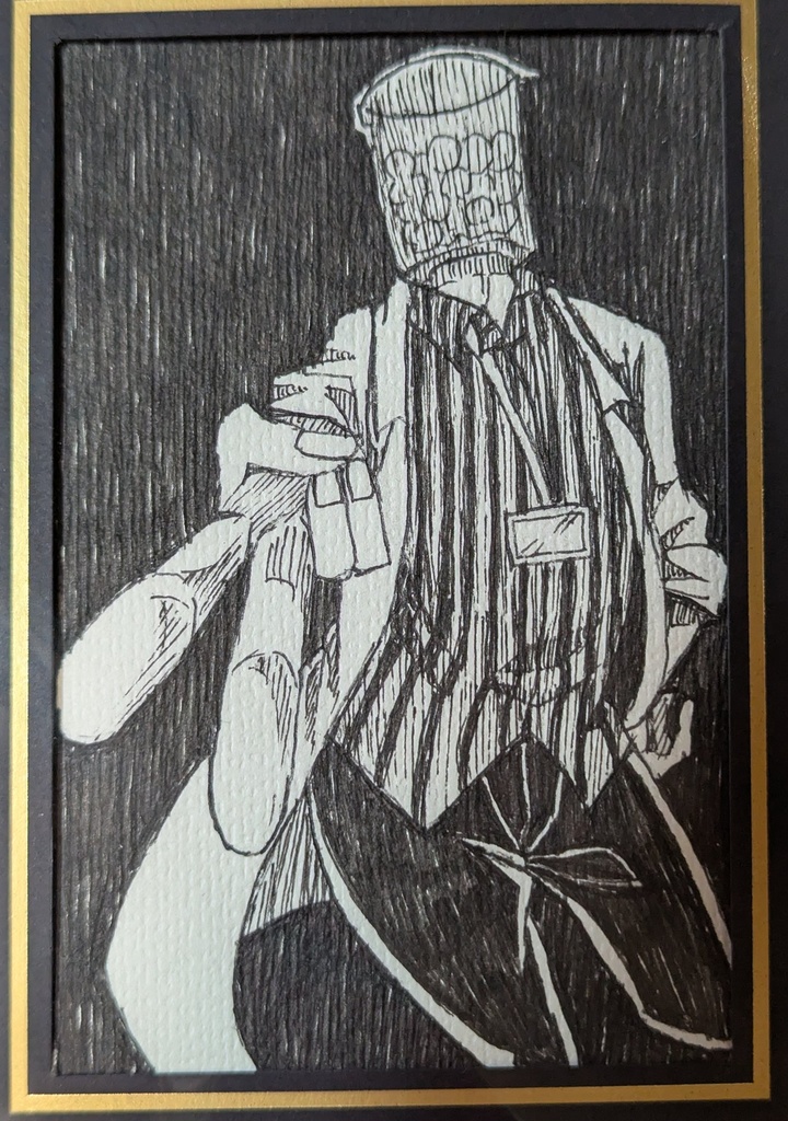 【個展】ハムレット＝シファ【原画ハガキ】