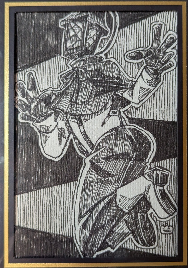 【個展】ばぁ【原画ハガキ】