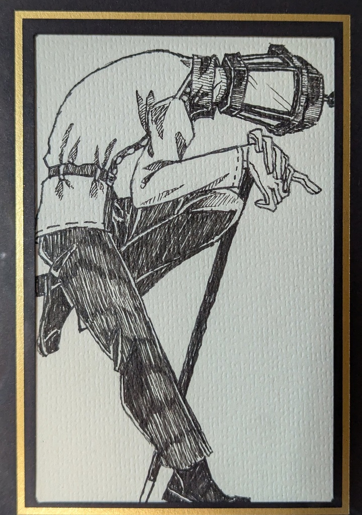 【個展 】街道蛍【原画ハガキ】