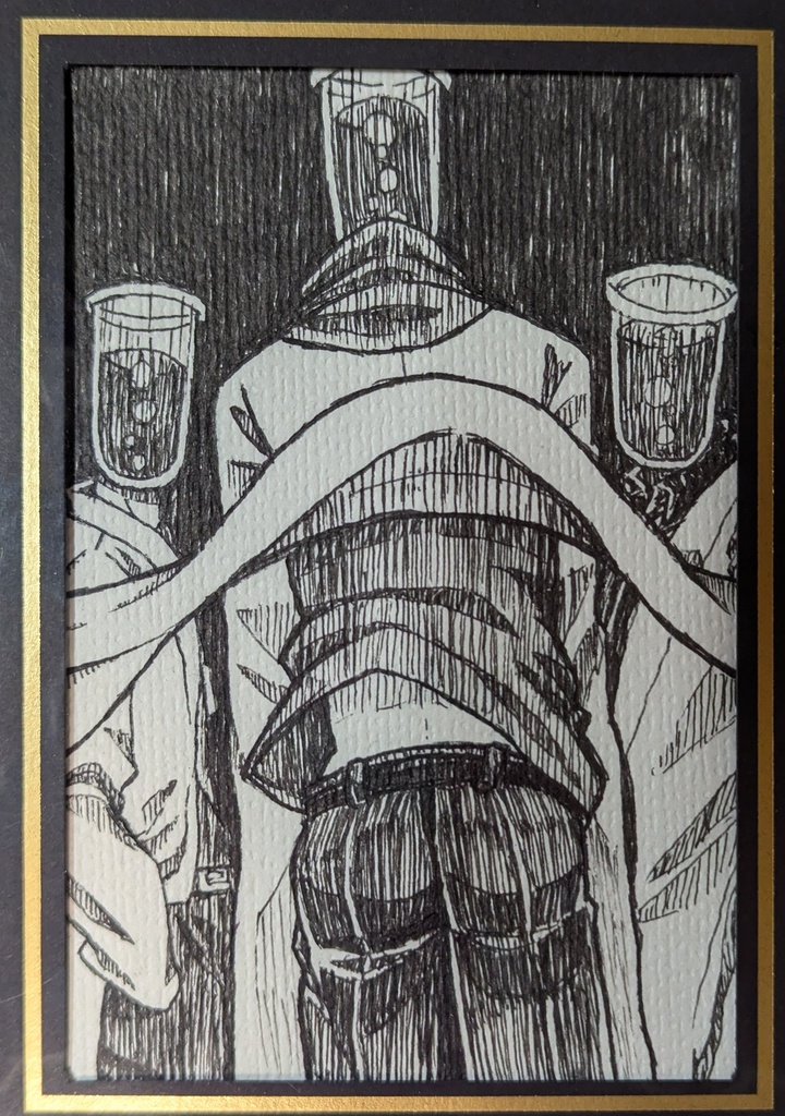 【個展】たなびく【原画ハガキ】