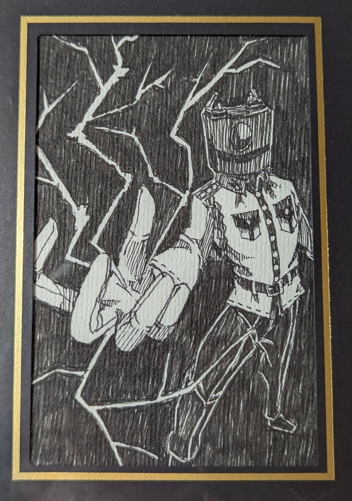 【原画】常守　護【原画ハガキ】