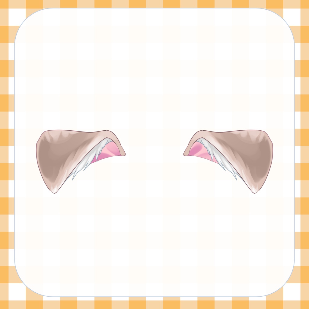 【無料素材】垂れ耳/犬耳【Vtuber素材】