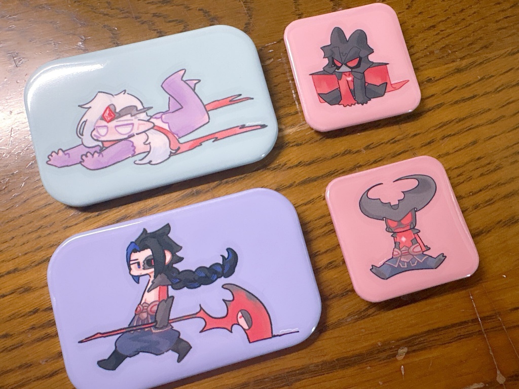 缶バッジ / Pinback buttons