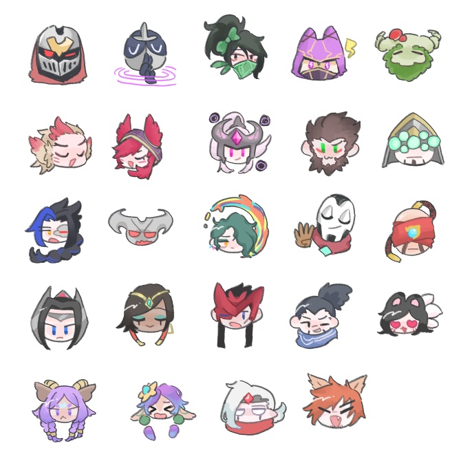 絵文字フレークシール / Emoji Flake stickers