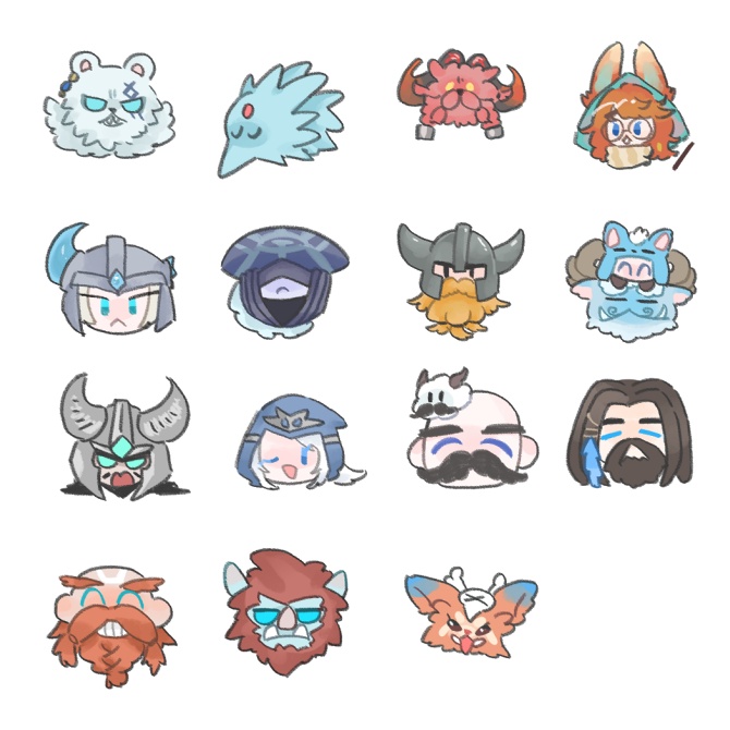 絵文字フレークシール / Emoji Flake stickers